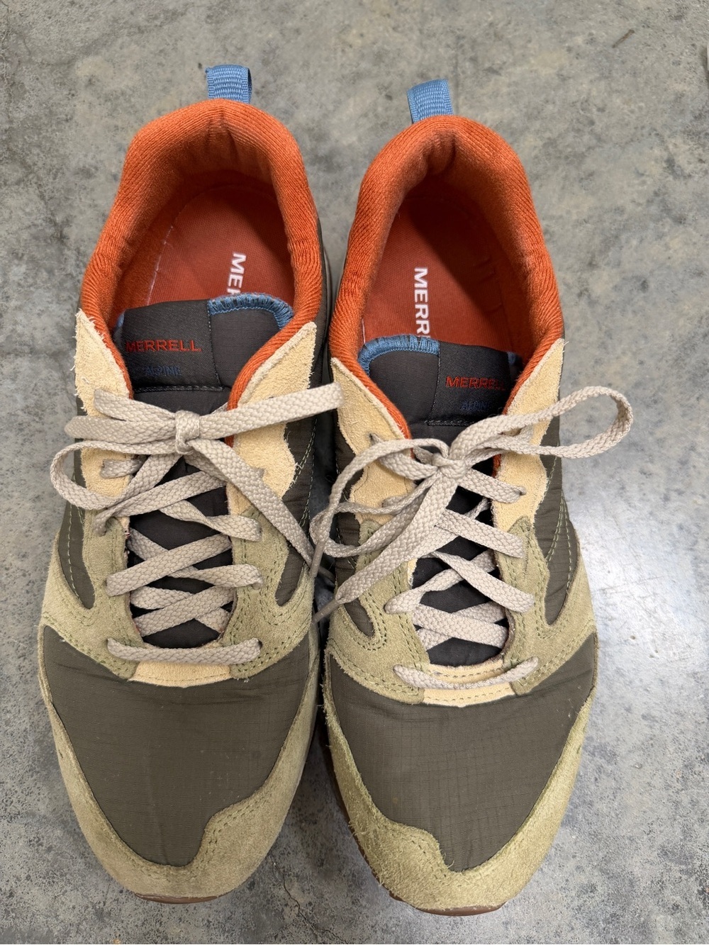 Merrell Alpine Men's Trail Sneakers 10.5